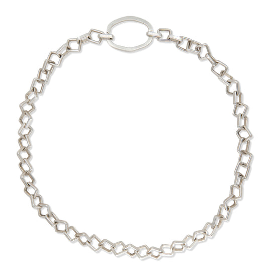 Handmade Recycled Sterling Silver Chain Necklace
