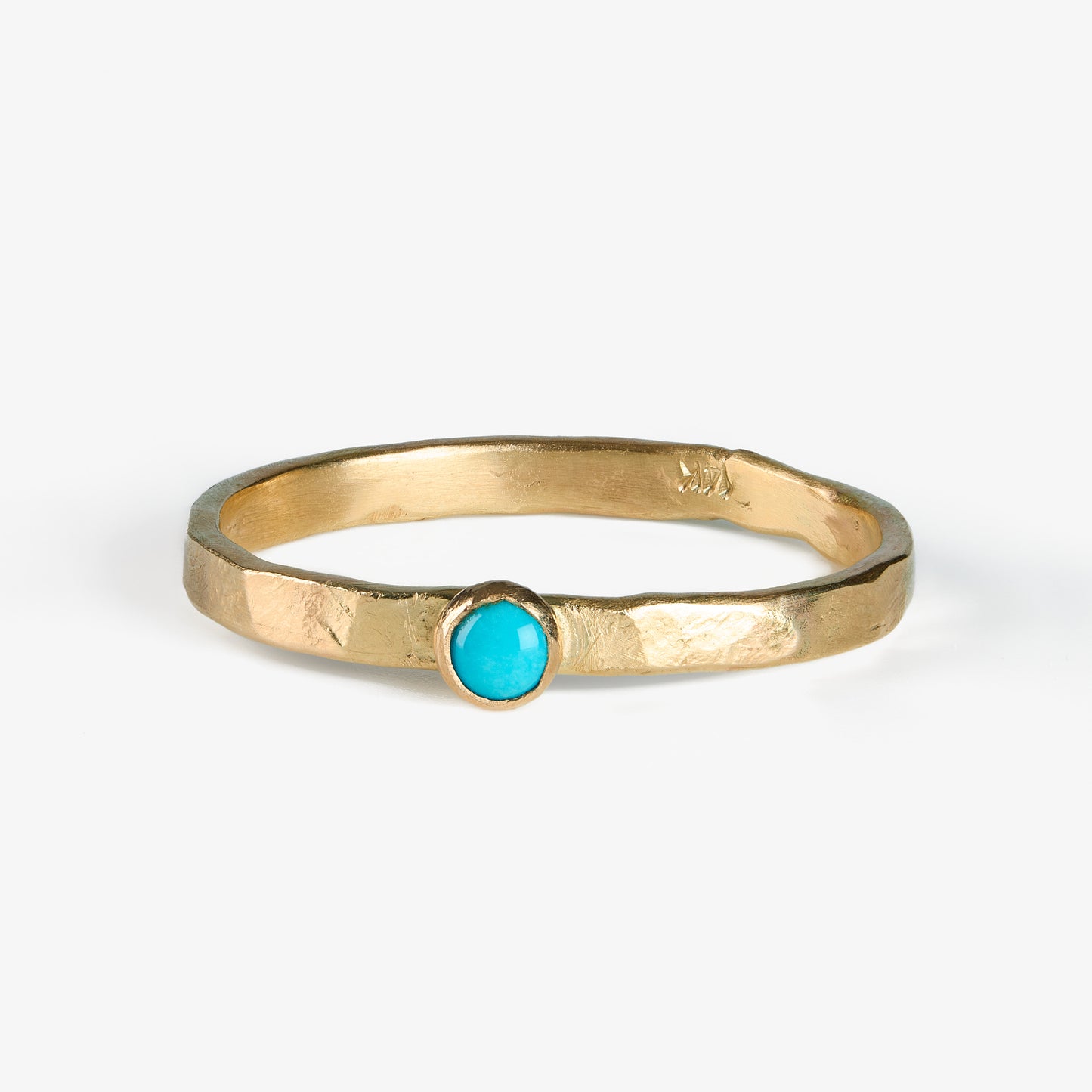 Fair Trade Turquoise 14k Stacking Ring