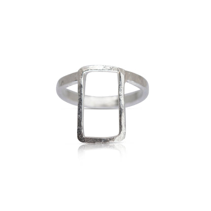 The Extra Empty Ring in Recycled Sterling Silver