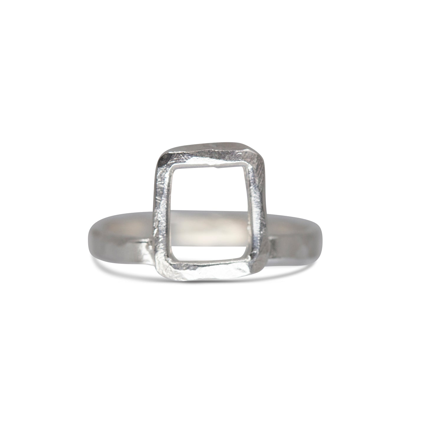 The Empty Ring in Recycled Sterling Silver