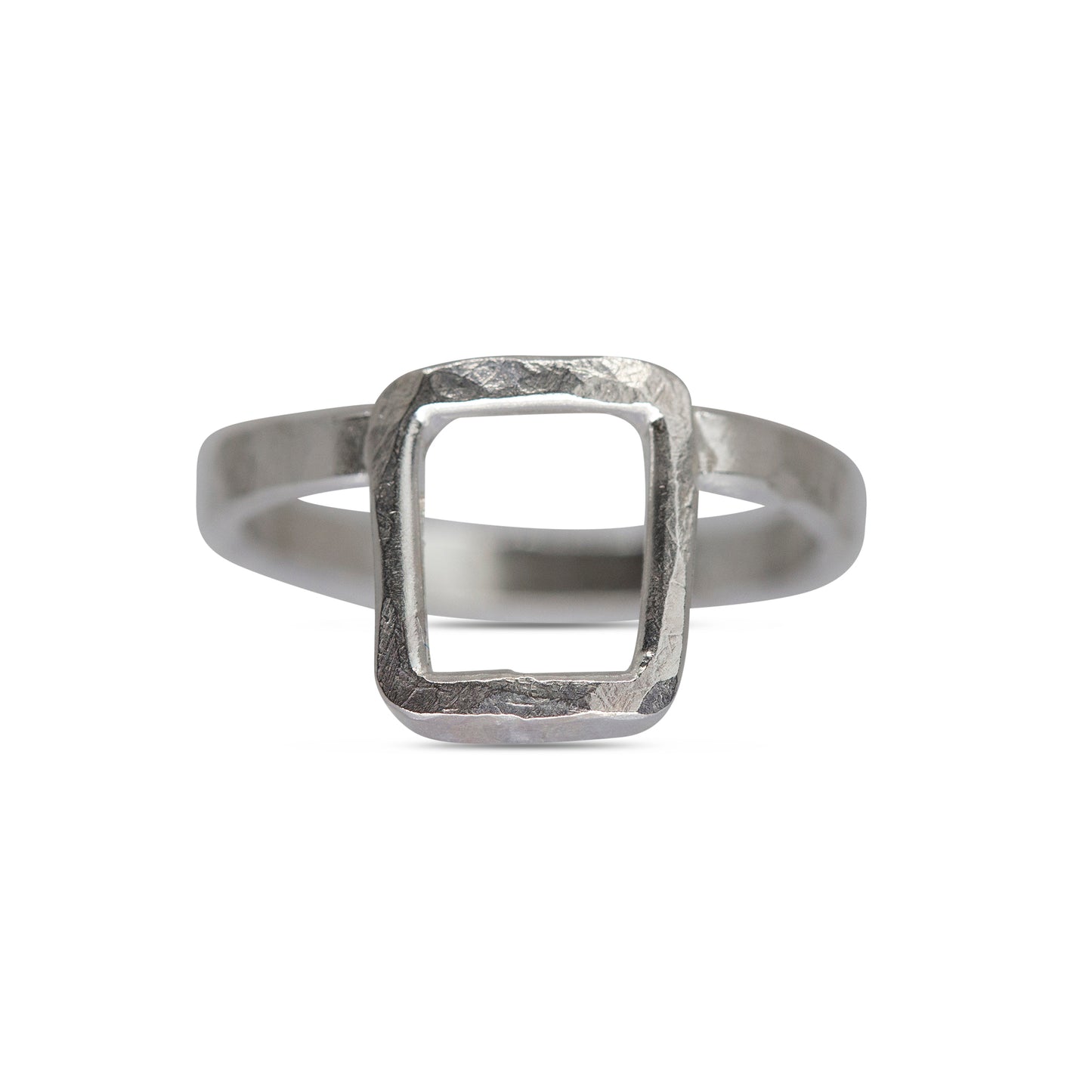 The Empty Ring in Recycled Sterling Silver