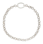 Handmade Recycled Sterling Silver Chain Necklace 1