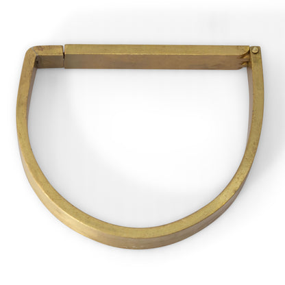 Wide Brass Single Bar Tension Cuff